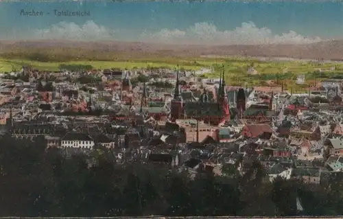 Aachen - Totalansicht - ca. 1925