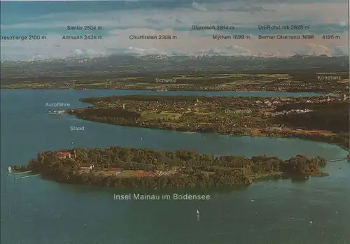 Mainau (Insel) - Luftbild