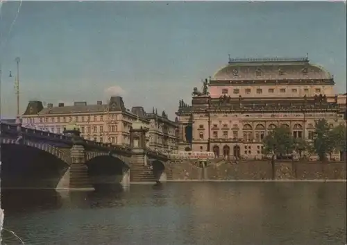 Tschechien - Tschechien - Prag - Praha - Nationaltheater - ca. 1980
