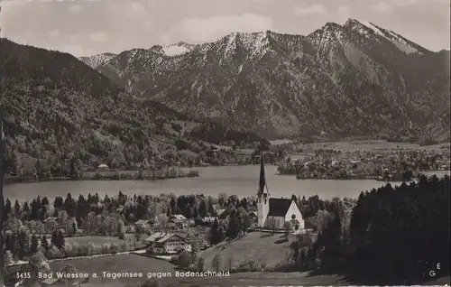 Bad Wiessee - gegen Bodenschneid - ca. 1960