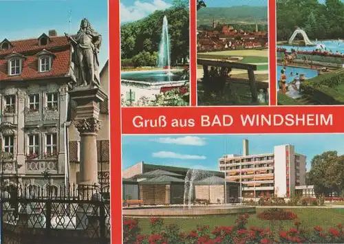 Bad Windsheim u.a. Freibad - ca. 1995