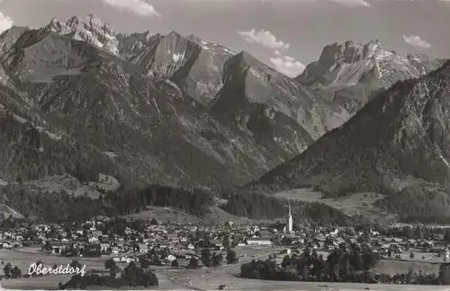 Oberstdorf - Ansicht - 1959