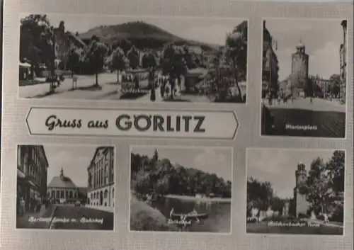 Görlitz - u.a. Marienplatz - ca. 1965