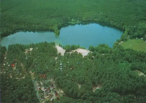 Groß Köris - Campingplatz Luftbild - ca. 1995