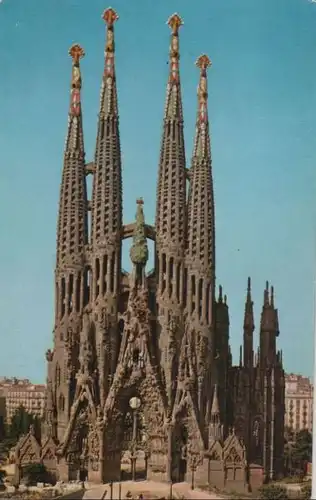Spanien - Spanien - Barcelona - Templo Exporiatrio de la Sagrada Familia - 2014