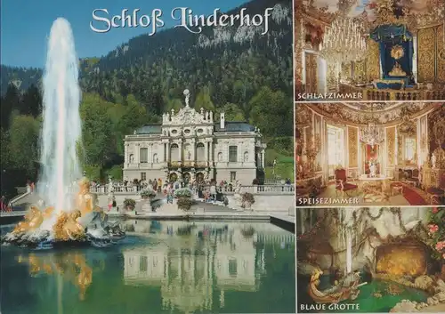 Ettal, Schloss Linderhof - 4 Bilder