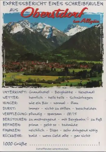 Oberstdorf - Expressbericht - ca. 1995