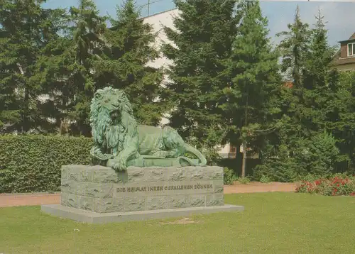 Bad Lippspringe - Ehrenmal - ca. 1980