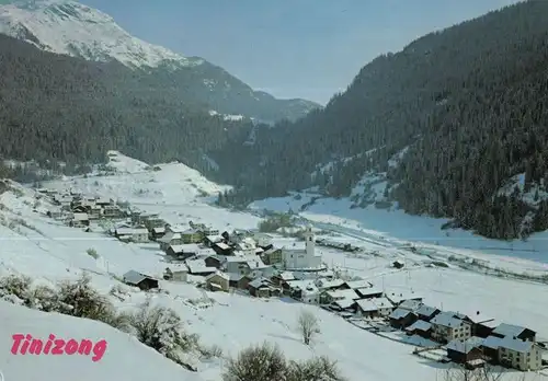 Schweiz - Tinizong - Schweiz - Winter