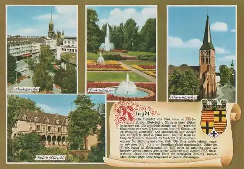 Mönchengladbach - Rheydt u.a. Parkanlagen - ca. 1975