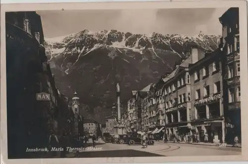 Österreich - Österreich - Innsbruck - Maria Theresienstrasse - ca. 1950