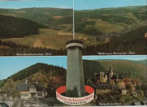 Ludwigsstadt-Lauenstein - Aussichtsturm - ca. 1980