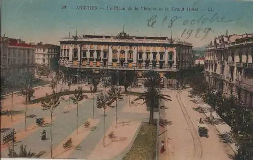 Frankreich - Frankreich - Antibes - La Place de la Victoire - 1929
