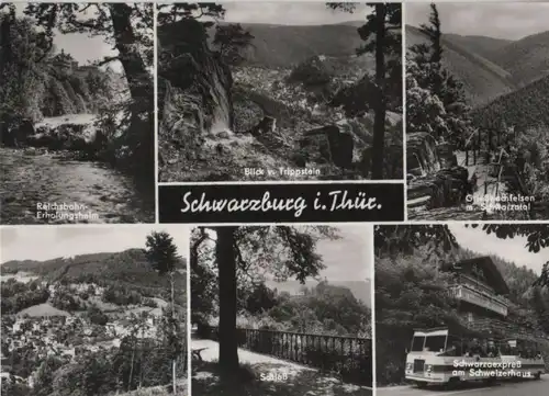 Schwarzburg - u.a. Schloß - 1972