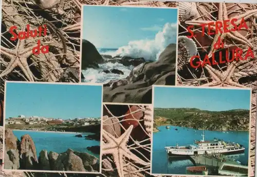 Italien - Italien - Santa Teresa Gallura - 3 Teilbilder - 1973