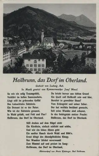 Bad Heilbrunn - mit Gedicht