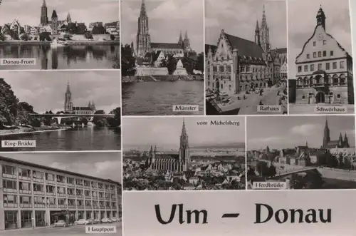 Ulm - u.a. Schwörhaus - ca. 1955