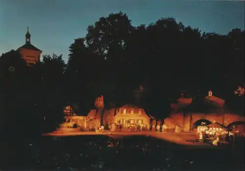 Augsburg - Freilichtbühne und Rotes Tor - ca. 1980