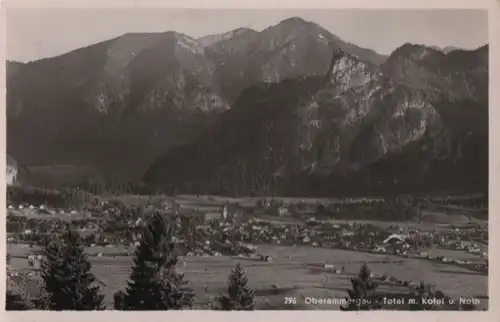 Oberammergau - Total vom Kofel - 1954