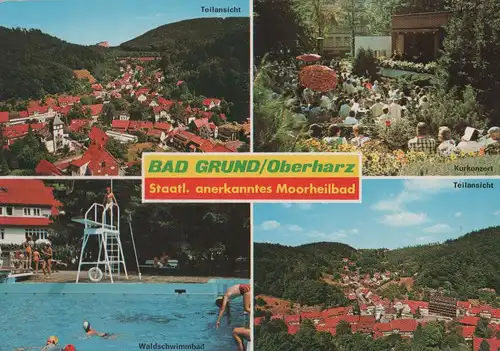 Bad Grund - u.a. Schwimmbad - ca. 1985