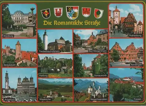 Romantische Straße - u.a. Nördlingen - ca. 1985
