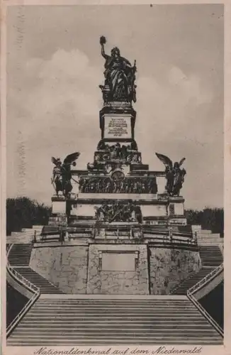 Rüdesheim, Niederwalddenkmal - 1931
