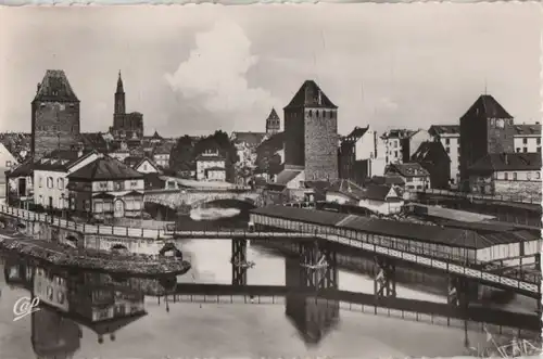 Frankreich - Frankreich - Strasbourg - Les Vielles Tour aux Ponts Couverts - ca. 1960