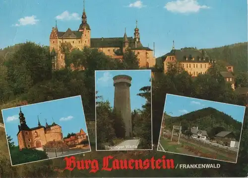 Ludwigsstadt-Lauenstein, Burg Lauenstein - Burg