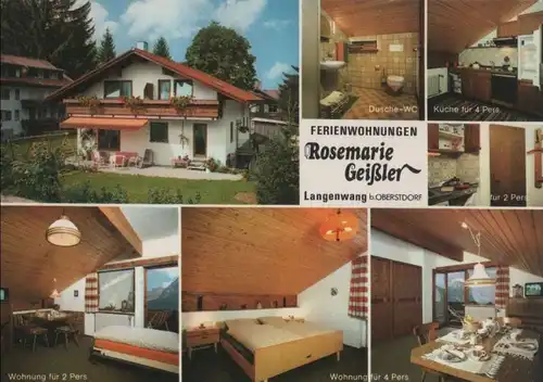 Fischen - Langenwang, Ferienwohnungen Geißler - ca. 1980