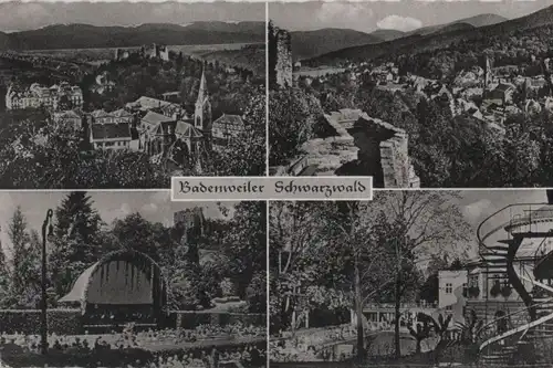 Badenweiler - mit 4 Bildern - 1960
