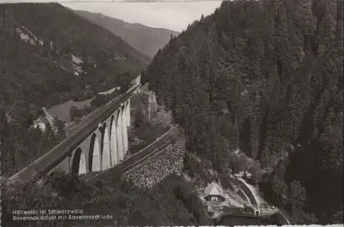 Höllental (Schwarzwald) - Ravennaviadukt - ca. 1955