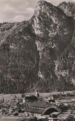 Oberammergau mit Kofel - 1961