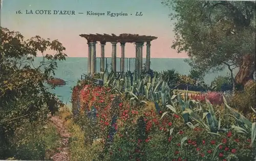 Frankreich - Frankreich - Cote d\\\\\\\’Azur - Kiosque Egyptien - ca. 1920