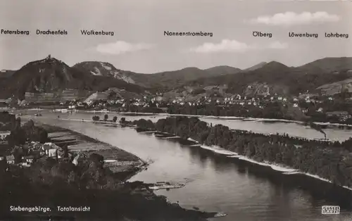 Siebengebirge - Totalansicht - ca. 1960