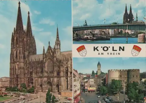 Köln - 3 Teilbilder - ca. 1970