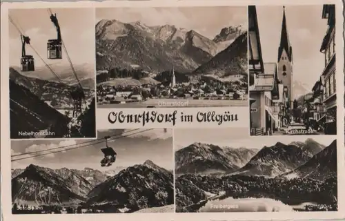 Oberstdorf - u.a. Sesselbahn - 1955
