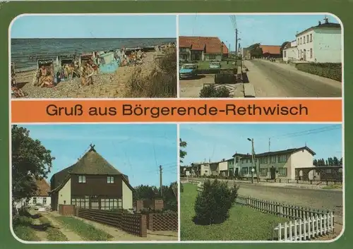 Börgerende-Rethwisch - u.a. Nienhäger Straße - 1989