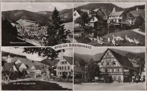 Schenkenzell - u.a. Gasthof Sonne - 1959