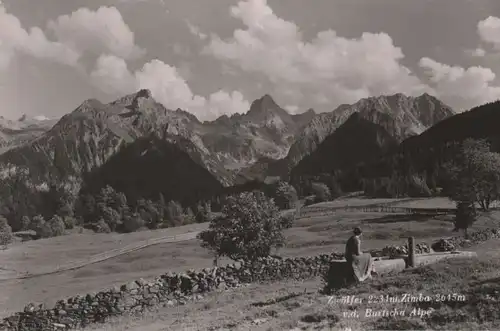 Österreich - Österreich - Zimba - Zwölfer - von der Burtscha Alpe - 1960
