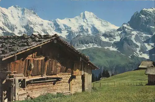 Schweiz - Mürren - Schweiz - Großhorn und Breithorn