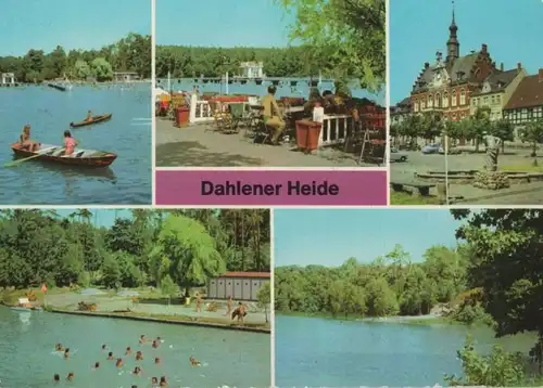 Dahlener Heide - u.a. Waldbad Schmannewitz - 1979
