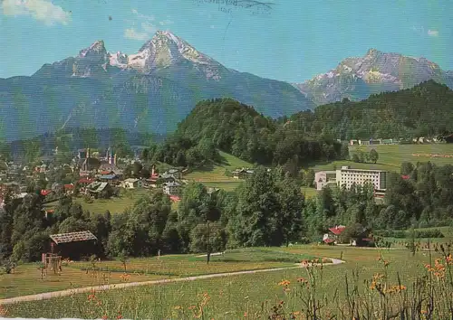 Berchtesgaden - mit Watzmann und Hochkalter - 1996