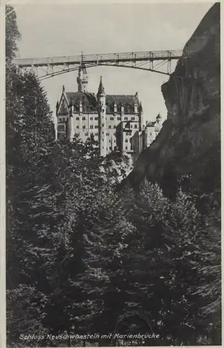 Schwangau Neuschwanstein - mit Marienbrücke