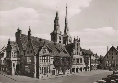 Lemgo - Rathaus und Kirche