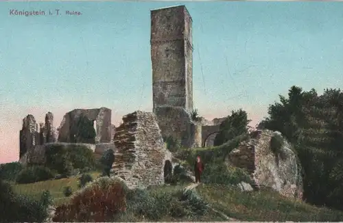 Königstein - Ruine - ca. 1920
