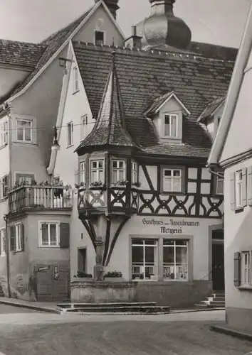 Weikersheim - Gasthaus Rosenbrunnen - ca. 1965