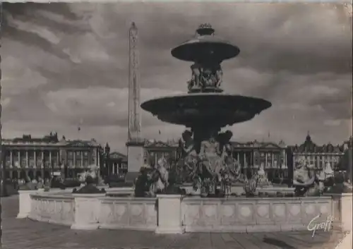 Frankreich - Frankreich - Paris - Place de la Concorde - ca. 1950