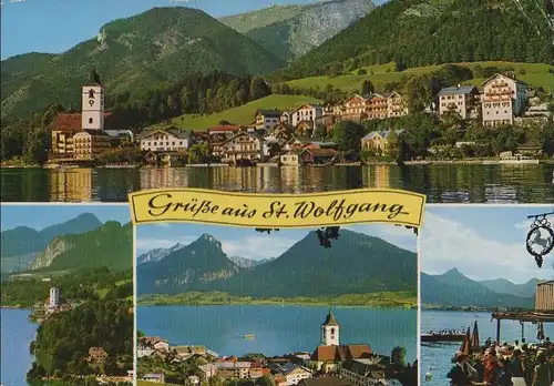 Österreich - Österreich - Sankt Wolfgang - mit 4 Bildern - 1972