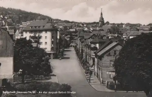 Ilmenau - August-Bebel-Straße - ca. 1965