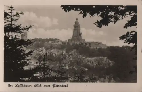 Kyffhäuser - Blick vom Gietenkopf - 1954
